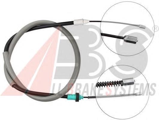 350233 Linex Cable de freno de mano trasero izquierdo