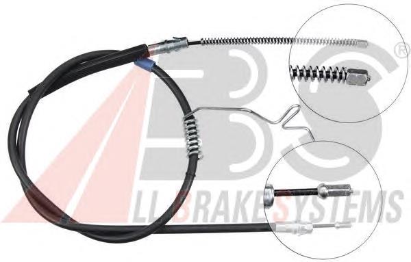 K17007 ABS cable de freno de mano trasero izquierdo