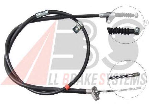 K16627 ABS cable de freno de mano trasero izquierdo