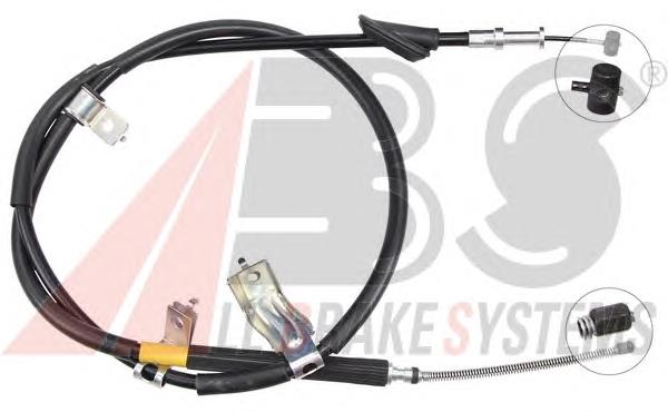 K16667 ABS cable de freno de mano trasero izquierdo