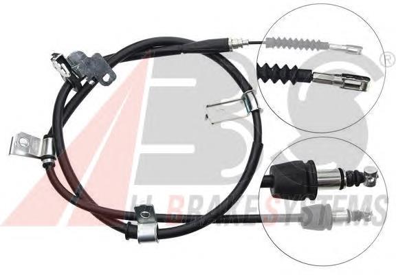 K16497 ABS cable de freno de mano trasero izquierdo