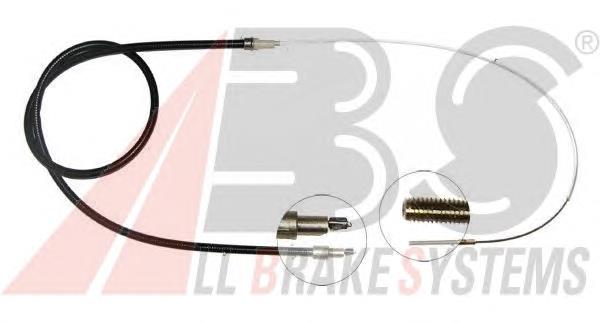 K16607 ABS cable de freno de mano trasero izquierdo