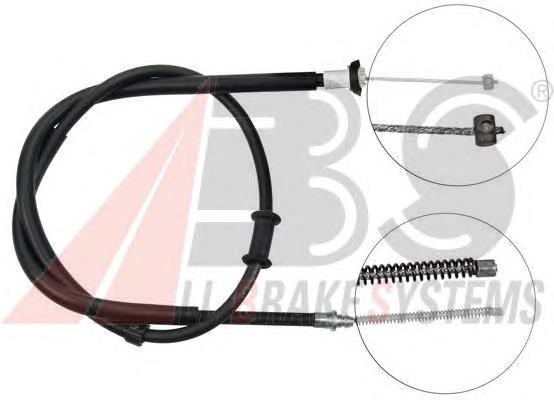 K16898 ABS cable de freno de mano trasero derecho