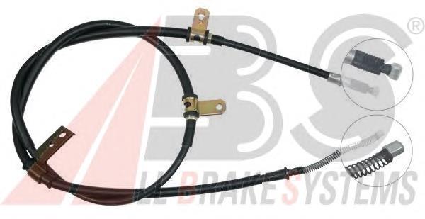 K19988 ABS cable de freno de mano trasero derecho