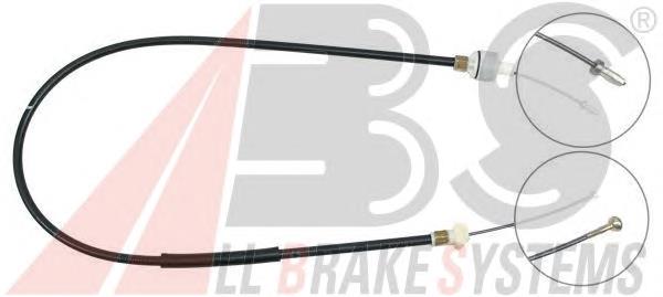 84AB7K553AA Ford cable de embrague