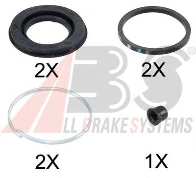 Kit de reparación de pinzas trasero Mercedes A0004209583