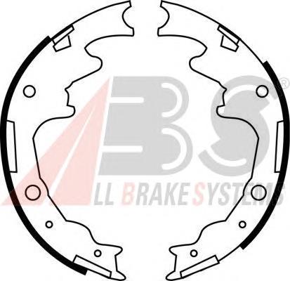 Zapatas de freno ZZM426310 Mazda