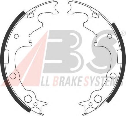 Zapatas de freno traseras ABS 40538
