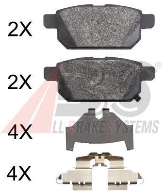 Pastillas traseras de freno ABS 37886 precio, desde 22,63 EUR