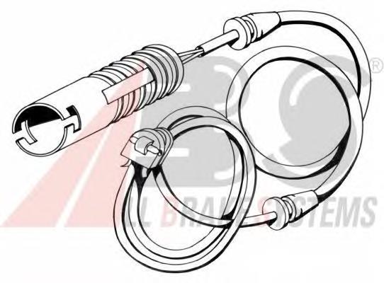 39529 ABS contacto de aviso, desgaste de los frenos