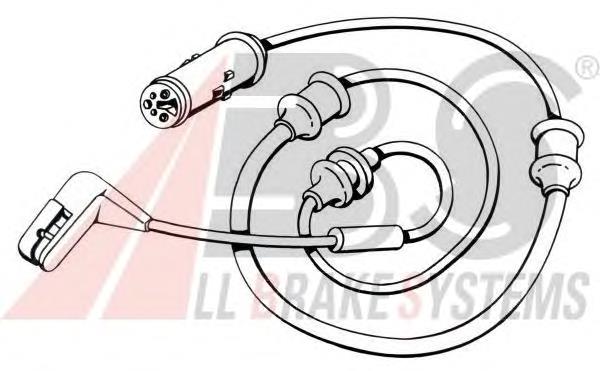Comprar 39560 ABS Sensor de desgaste de las pastillas de freno delanteras