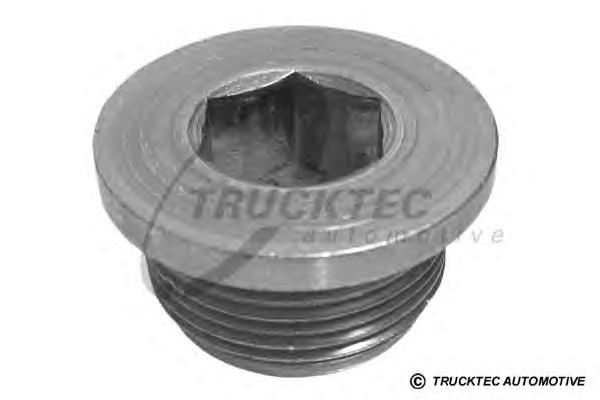 02.67.138 Trucktec tapón roscado, colector de aceite