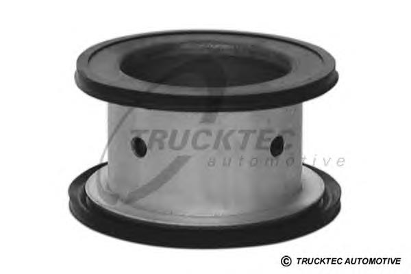 0140069 Trucktec casquillo, soporte de montaje de cabina con bisagras