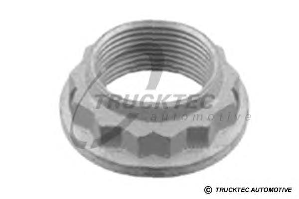 Tuerca, cubo de rueda trasero 0832053 Trucktec