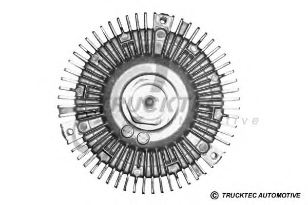 0219192 Trucktec embrague, ventilador del radiador