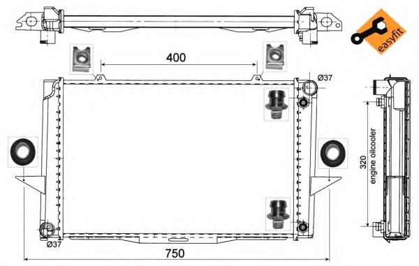 Comprar 529509 NRF Radiador de auto