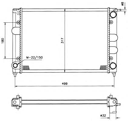 Comprar 529505 NRF Radiador de auto