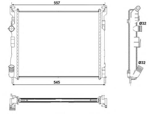 Comprar 53032 NRF Radiador de auto