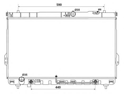 Comprar 53161 NRF Radiador de auto