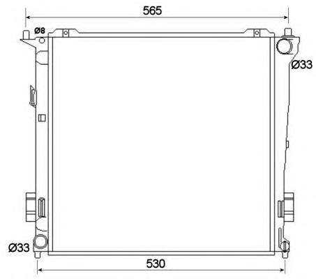 Comprar 53109 NRF Radiador de auto