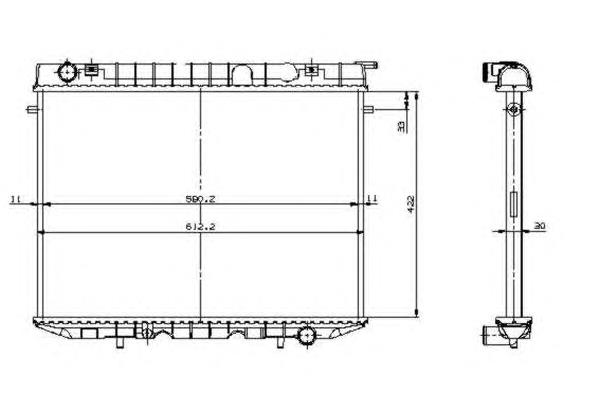 5580082 Polcar Refrigeración del motor