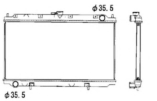 Comprar 52069 NRF Radiador de auto
