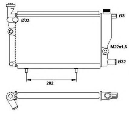 Comprar 52024 NRF Radiador de auto
