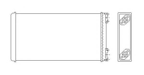 Comprar 53544 NRF Radiador calefacción