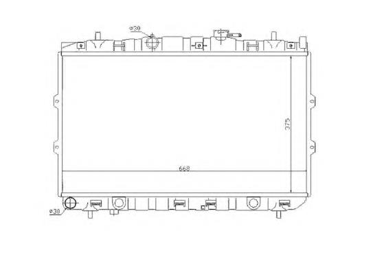 Comprar 53819 NRF Radiador de auto