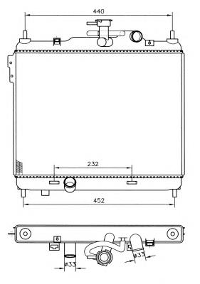 Comprar 53360 NRF Radiador de auto