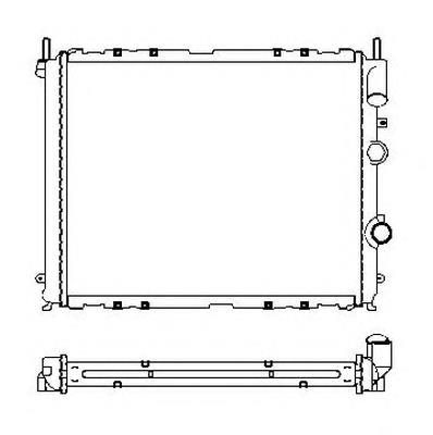 Radiador 53209 NRF