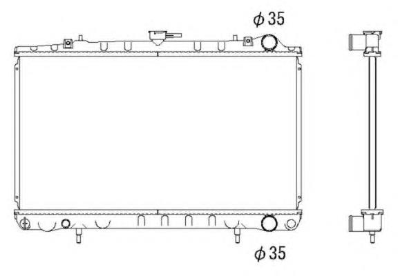 53271 NRF Refrigeración del motor