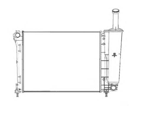 Radiador 53526 NRF