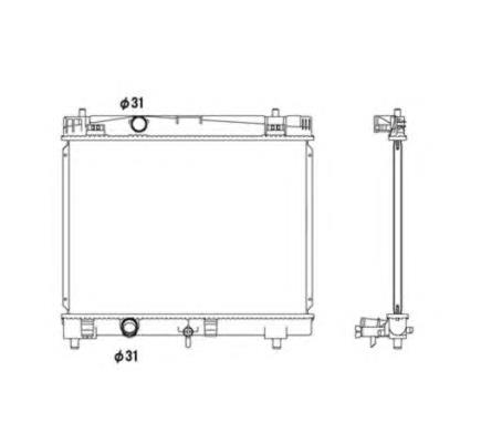Comprar 53533 NRF Radiador de auto