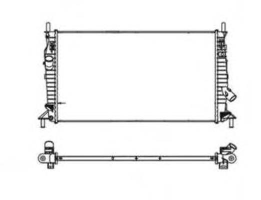 Radiador 53403 NRF