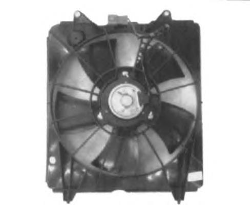 47272 NRF difusor de radiador, ventilador de refrigeración, condensador del aire acondicionado, completo con motor y rodete