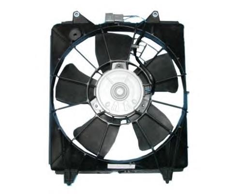 Difusor de radiador, ventilador de refrigeración, condensador del aire acondicionado, completo con motor y rodete 682HDR026T TYC