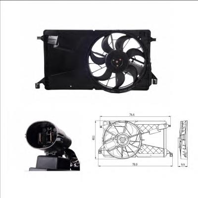 Comprar 47291 NRF Ventilador de radiador
