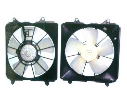 Difusor de radiador, ventilador de refrigeración, condensador del aire acondicionado, completo con motor y rodete 47270 NRF