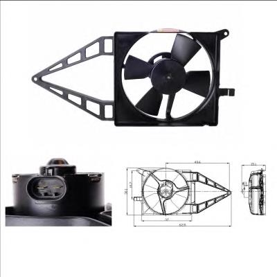 Ventilador del motor 47020 NRF