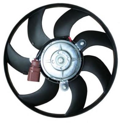Ventilador de refrigeración completo derecho (motor y hélice) 47395 NRF