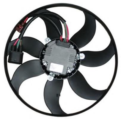 Ventilador eléctrico de refrigeración completo izquierdo (motor y hélice) NRF 47396