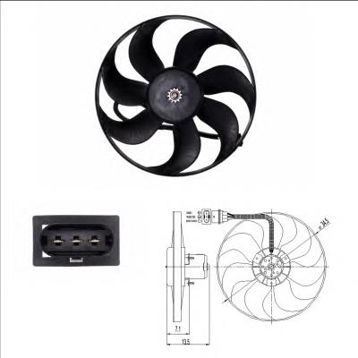 Comprar 47397 NRF Ventilador del motor