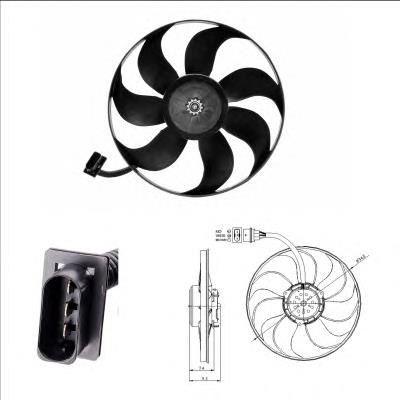 Comprar 47393 NRF Ventilador del radiador