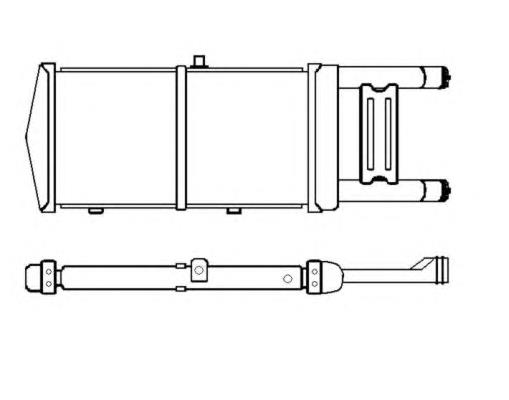 Radiador, refrigeración del motor adicional 50538 NRF