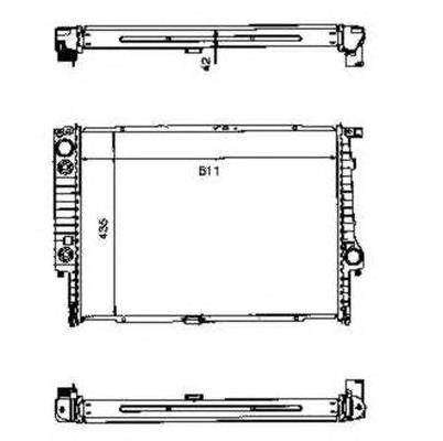Comprar 50566 NRF Radiador de auto
