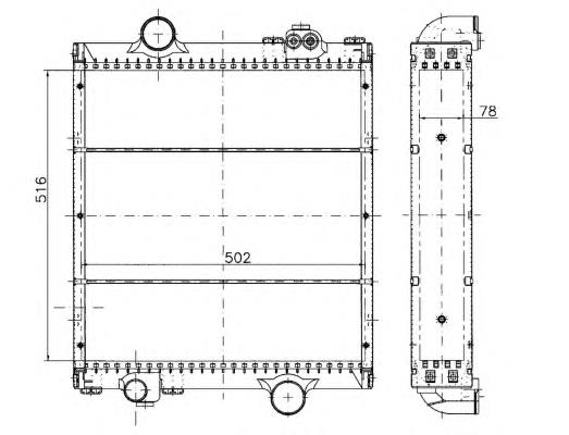 Radiador de água NRF 50492