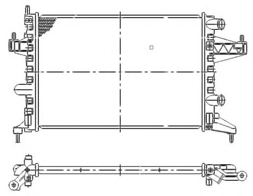 Comprar 509596 NRF Radiador de auto
