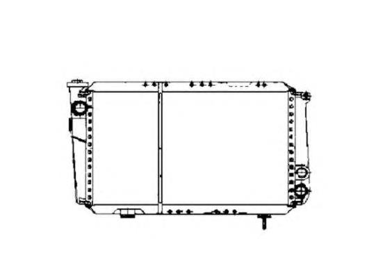 507343 NRF Refrigeración del motor