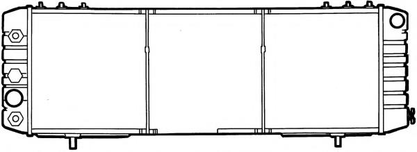 50391 NRF radiador